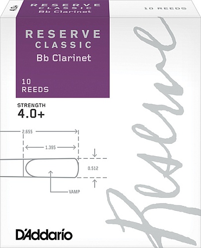 Rico DCT10405 Reserve Classic    Bb, 10.