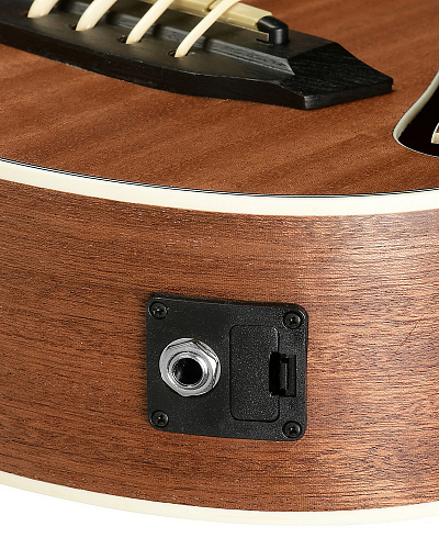 Olive U520B Укулеле бас с эфами электроакустическая 30", цвет натуральный