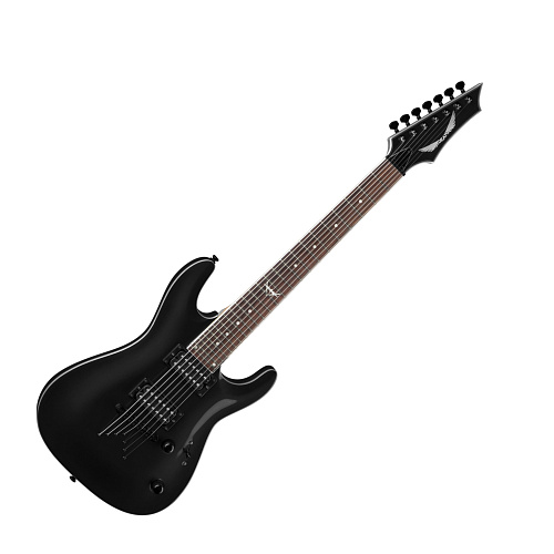 Dean C750X CBK  7стр электрогитара, тип «Ibanez», цвет черный