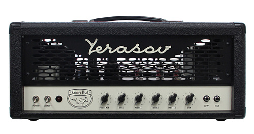 Yerasov HAMMER-HEAD-BLACK Усилитель гитарный ламповый, 50 Вт, черный
