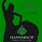 Фото:Hannabach 827LT Green FLAMENCO Комплект струн для классической гитары желтый нейлон/посеребренные