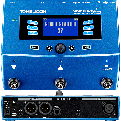 TC HELICON VOICELIVE PLAY Напольный вокальный процессор эффектов