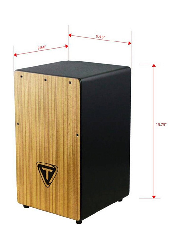 Tycoon STK-24 Кахон с подструнником 24 Series, коричневый