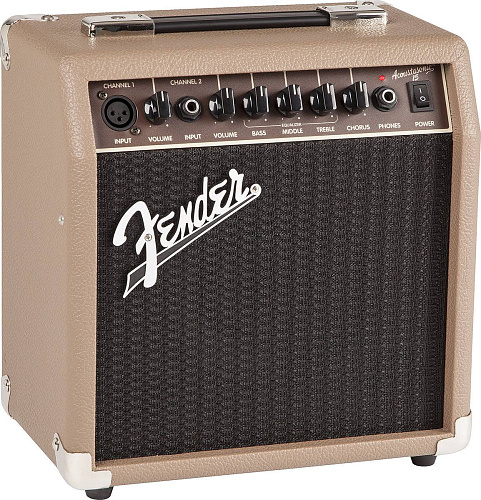 FENDER ACOUSTASONIC 15 Комбоусилитель для акустической гитары, 15 Вт