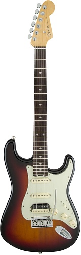 FENDER American Elite Stratocaster HSS Shawbucker, Rosewood Fingerboard, 3-Color Sunburst 
