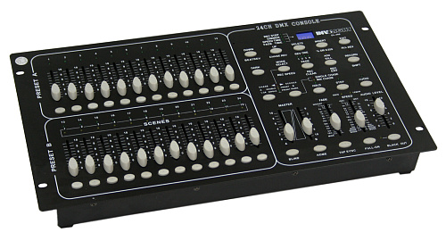 Involight DL400   пульт управления DMX диммерами, 24 канала
