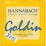 Фото:Hannabach Goldin E7257MHT Басовые струны для классической гитары 3 шт.
