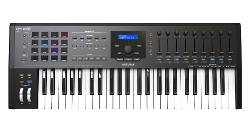Arturia KeyLab mkII 49 Black MIDI-клавиатура 49 клавишная полувзвешенная динамическая