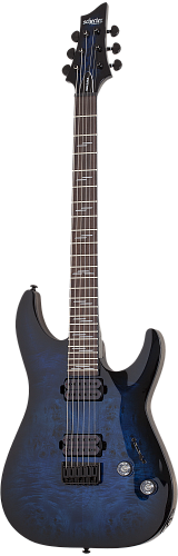 Schecter Omen Elite-6 STBB Электрогитара, цвет синий