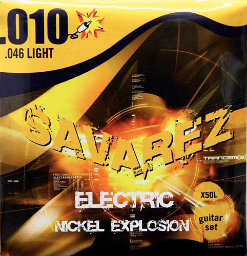 Savarez X50L Комплект струн для электрогитары, никелированые, 10-46