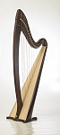 Фото:RHL003 Арфа леверсная, 36 струн, цвет: орех, Resonance Harps