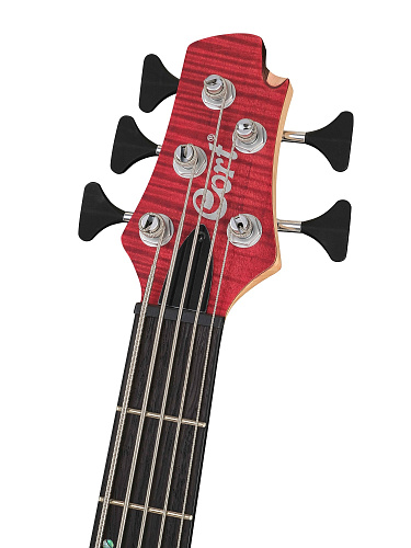 Cort A5-Plus-FMMH-OPBC Artisan Series Бас-гитара 5-струнная, красная