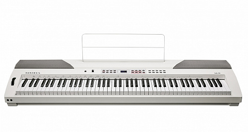Kurzweil KA70 WH Цифровое пианино, 88 полувзвешанных клавиш, полифония 128, цвет белый