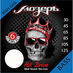 Фото:Мозеръ BNH-6МL Hit Drive Комплект струн для 6-струнной бас-гитары, никелевый сплав, 30-125