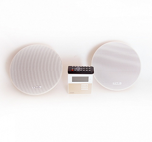 LAudio LAMX210S Комплект из 2 потолочных громкоговорителей и настенного усилителя