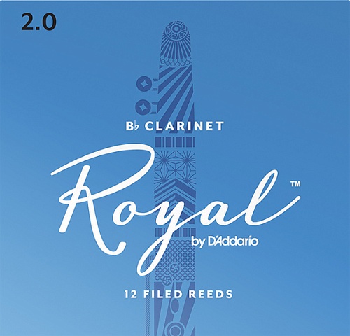 Rico RCB1220 Rico Royal Трости для кларнета Вb, размер 2.0, 12 шт
