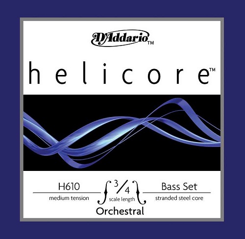 D'Addario H610-3/4M Helicore Orchestral      3/4,  