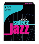 Фото:Rico RRS10ASX2M Select Jazz Трости для саксофона альт, размер 2, средние (Medium), 10шт