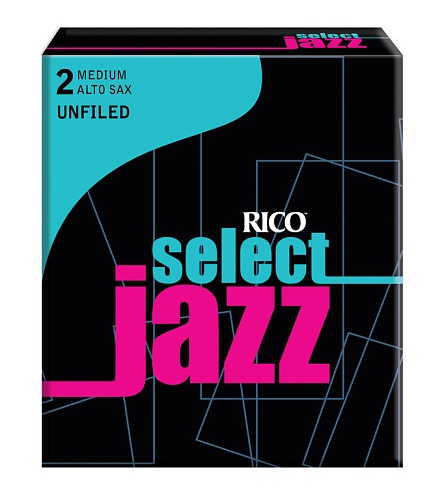 Rico RRS10ASX2M Select Jazz Трости для саксофона альт, размер 2, средние (Medium), 10шт