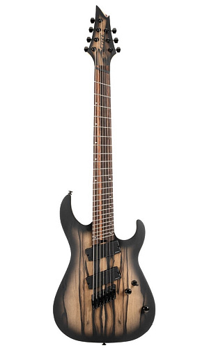 Cort KX507MS-Pale-Moon-NBB KX Series Электрогитара мультимензурная 7-струнная, черная