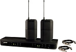 Фото:SHURE BLX188E M17 Двухканальная радиосистема с двумя поясными передатчиками BLX1