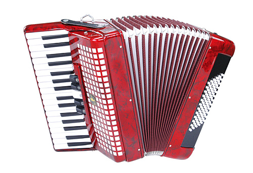 Aurus JH2022-R Аккордеон 34/72/5, красный