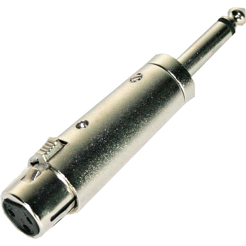 Invotone AD300 Переходник 3P XLR мама, 6.35мм моно Джек папа
