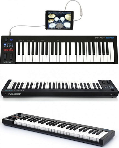 Nektar Impact GX49 USB MIDI контроллер, 49 клавиш