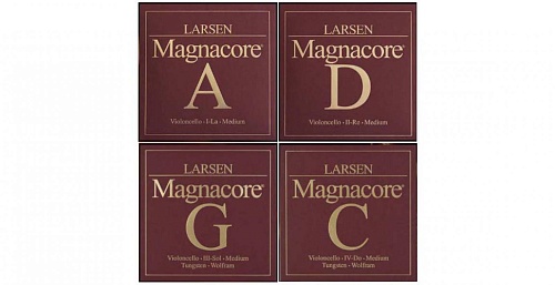 Larsen Magnacore Струны для виолончели 4/4, среднее натяжение