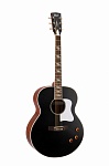 Фото:Cort CJ-Retro-VBM CJ Series Электроакустическая гитара, черная