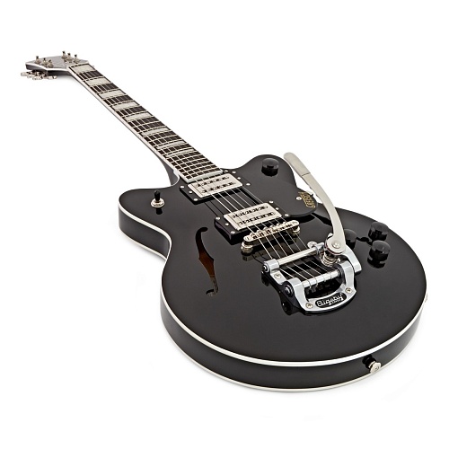 Gretsch G2655T Streamliner Center Block Jr. with Bigsby, Broad'Tron Pickups, Black Полуакустическая электрогитара