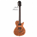 Фото:Luna APL PAR   электрогитара типа "Les Paul", цвет натуральный матовый