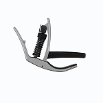Фото:Planet Waves PW-CP-10S NS Artist Capo Каподастр для гитары, серебристый