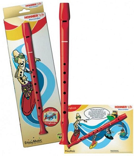 Hohner Melody K95086 Блок-флейта детская + книга-самоучитель с песнями
