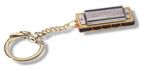 Hohner M10900 Little Lady Губная гармошка миниатюрная брелок для ключей