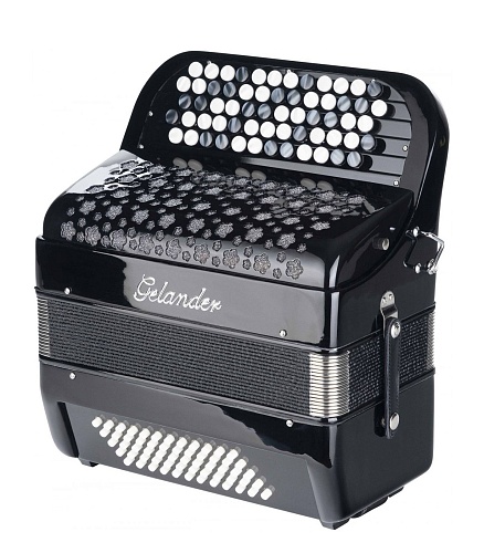 Gelander GH5060B BK Кнопочный аккордеон, цвет черный