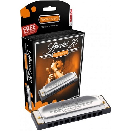 HOHNER Special 20 560/20 E (M560056X). Диатоническая губная гармошка. Доступ на 30 дней к бесплатным урокам