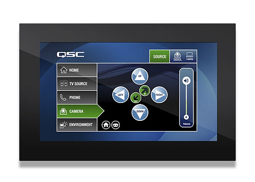 QSC TSC-116TW-G2-BK Q-SYS 11.6” Сенсорный контроллер с опцией для настольной установки