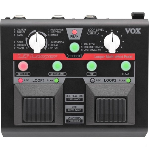 VOX Lil' Looper VLL-1 Напольный цифровой лупер/процессор