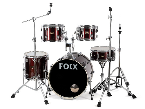 Foix DF-21L07 Барабанная установка, красная