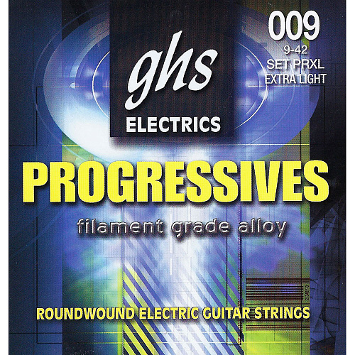 GHS PRXL Progressives Комплект струн для электрогитары