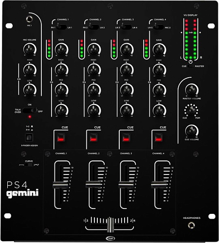 Gemini PS4 DJ микшер