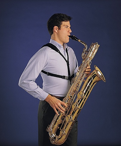 Neotech 2501172 Soft Harness Плечевой ремень для саксофона, длинный, карабин
