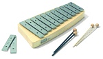 Фото:Sonor 21103001 Orff Meisterklasse SG 13 Глокеншпиль сопрано, 13 брусков