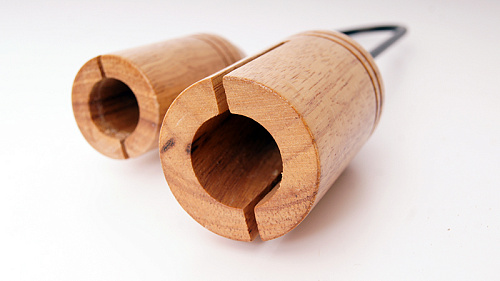 Fleet FLT-GB-1 Агого деревянный, с палочкой, малый