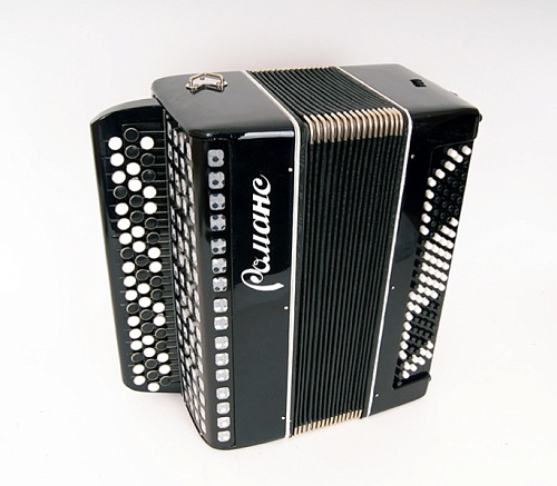 Шуйская гармонь C9-BLACK Баян «Романс», 55х100-II, черный