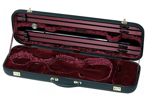 GEWA Jaeger Prestige Violin Case Plush Burgundy Футляр для скрипки 4/4
