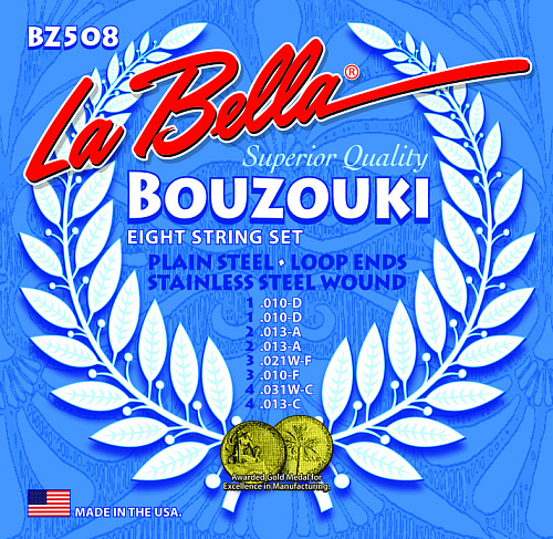 La Bella BZ508 Комплект струн для бузуки