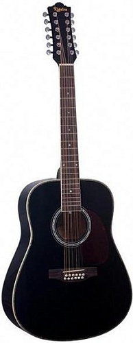 М.FERNANDEZ MFD-12/BK Акустическая гитара, 12-струнная