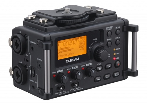 Tascam DR-60D Многоканальный портативный аудио рекордер
